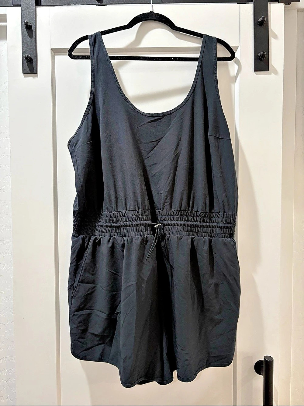 Abercrombie & Fitch Traveler Romper Black XL